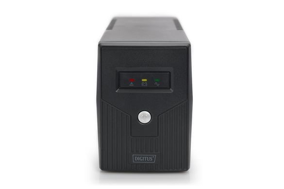 Джерело безперебійного живлення DIGITUS 600VA/360W, LED, RJ11, USB, 2xSchuko