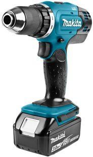 Шуруповерт-дрель акумуляторний Makita DDF453RFE 18B 2х3Ач 42Нм 0-400&middot;0-1300об/мин кейс 1.8кг