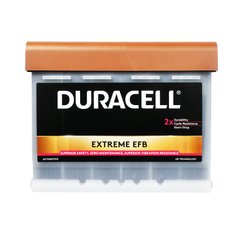 Автомобільний акумулятор DURACELL Extreme EFB 65Ah 640A R+ (L2)