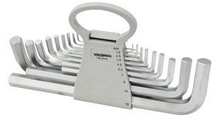 Whirlpower Набір шестигр. 18од. 1,5-19мм Г-под. подовжені