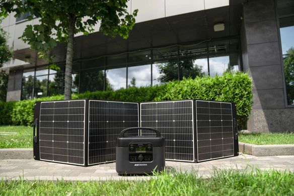2E Легка портативна сонячна панель 300 Вт, 4S, 3M MC4/Anderson
