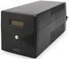 Источник бесперебойного питания DIGITUS 2000VA/1200W, LCD, RJ45, RS232, USB, 4xSchuko