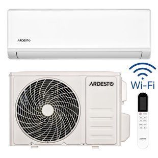 Кондиционер ARDESTO CoolAir 35м2 on/off 12000BTU 3.5кВт A/A -7&deg;С Wi-Fi R32 белый