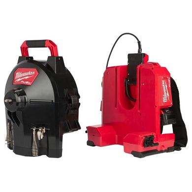 Аккумуляторная ранцевая прочистная машина MILWAUKEE M18 FUEL FFSDC13-0 4933459708 с Тросиком 13 мм