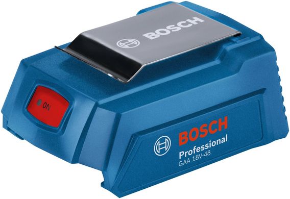 Bosch Адаптер USB для батареи GAA 18V-48 Professional, 2.4А