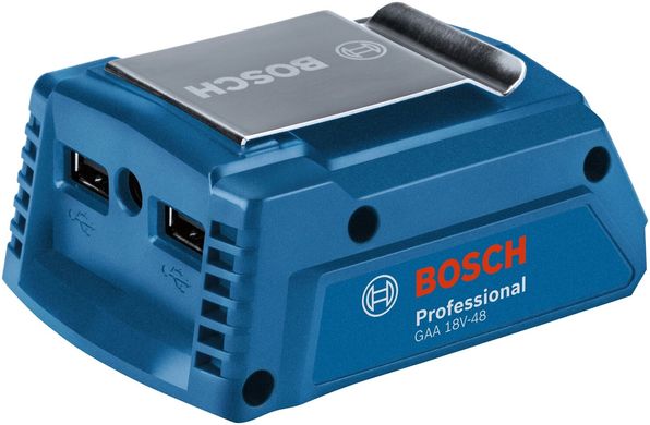 Bosch Адаптер USB для батареї GAA 18V-48 Professional, 2.4А