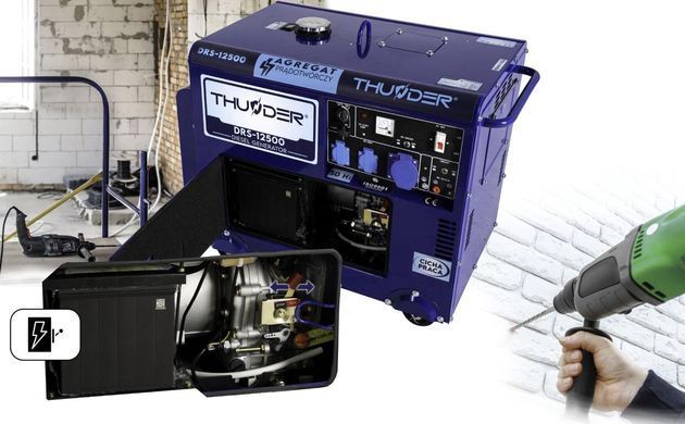 Дизельный генератор THUNDER DRS-12500