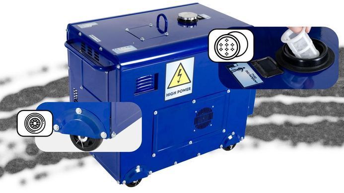 Дизельный генератор THUNDER DRS-12500