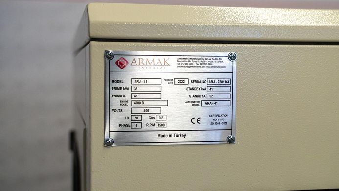 Мініелектростанція ARMAK ARJ 025