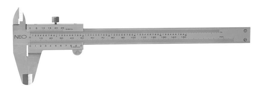 Neo Tools Штангенциркуль, 150 мм, нержавеющая сталь