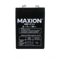 Акумулятор промисловий MAXION MXBP OT 6 - 5 (6V, 5Ah)