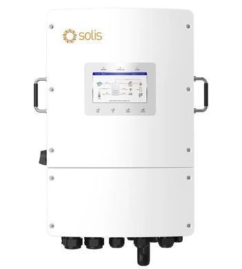Гибридный инвертор трехфазный Solis S6 15кВт, 2xMPPT, DC, для LV Batteries