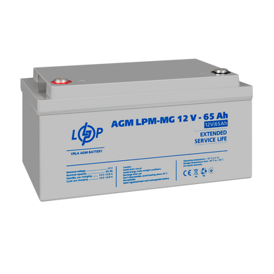 Акумулятор мультигелевий LPM-MG 12V - 65 Ah