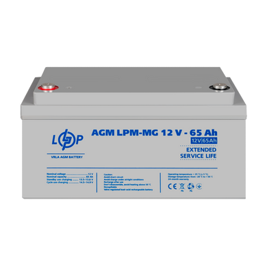 Акумулятор мультигелевий LPM-MG 12V - 65 Ah