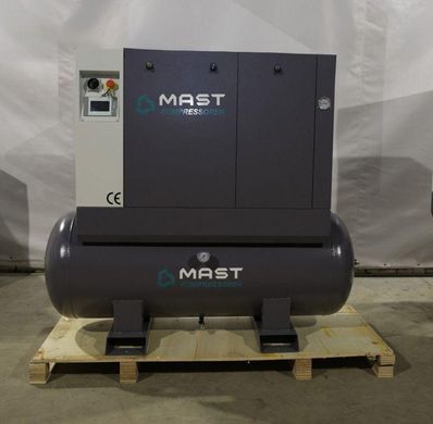 Гвинтовий компресор Mast LZN-10 COMBO inverter (Осушувач + ресивер 500 л)