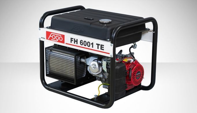 FOGO Генераторная установка FH6001TE 1ф-5,6кВт, двиг. Honda, бак-45л, электричн. старт
