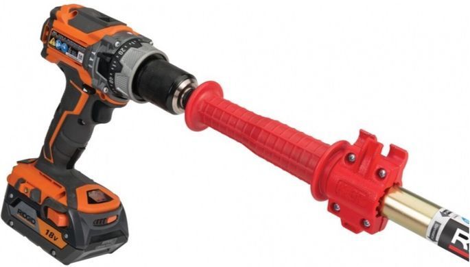 Туалетна спіраль з грушоподібною насадкою RIDGID K-6P RIDGID (56658)